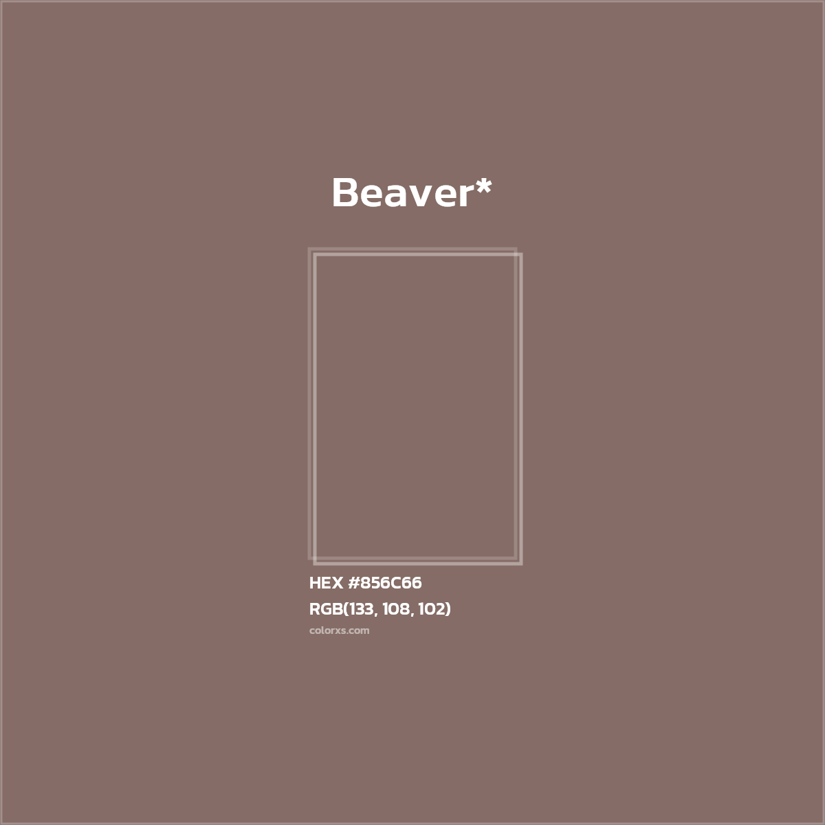 HEX #856C66 Color Name, Color Code, Palettes, Similar Paints, Images
