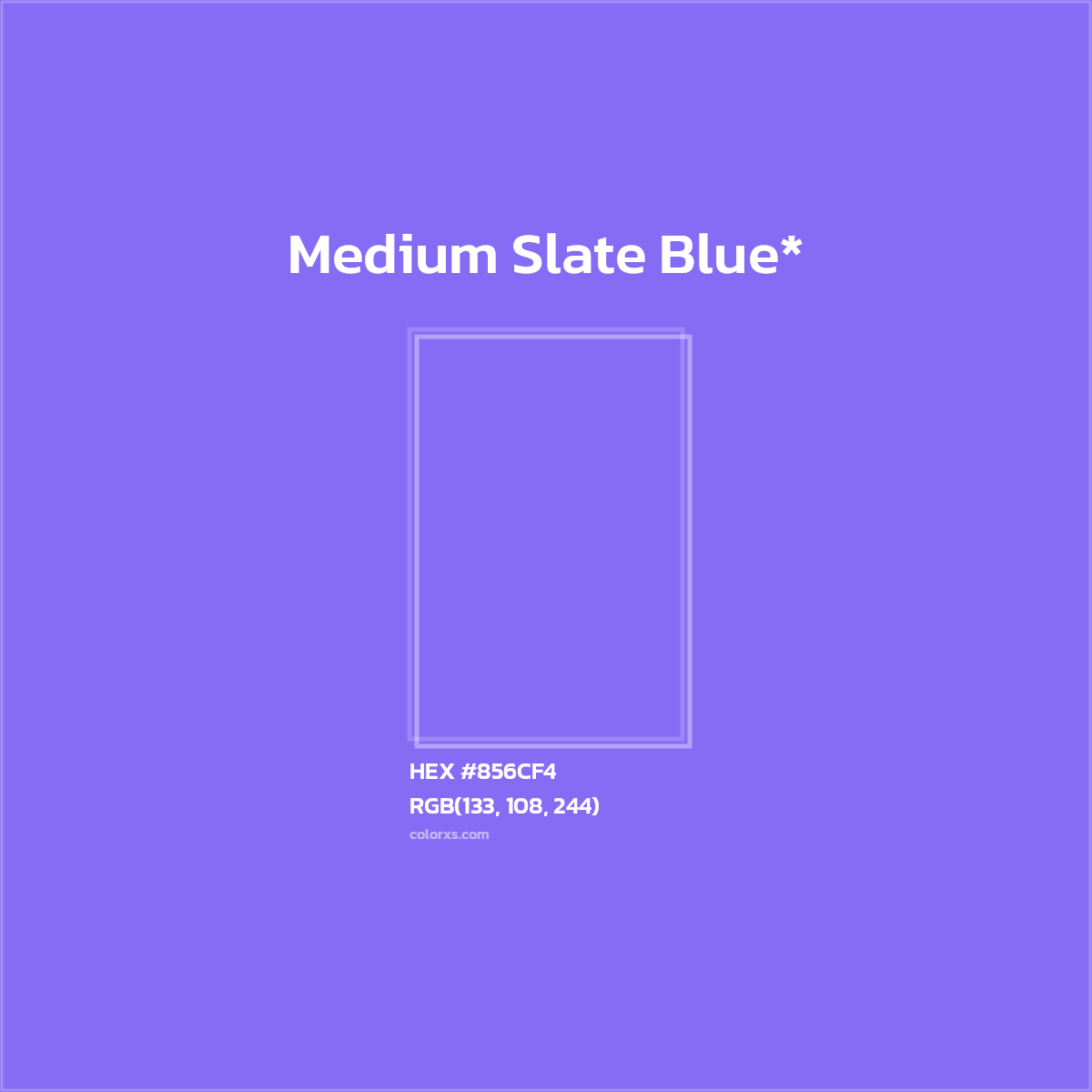 HEX #856CF4 Color Name, Color Code, Palettes, Similar Paints, Images
