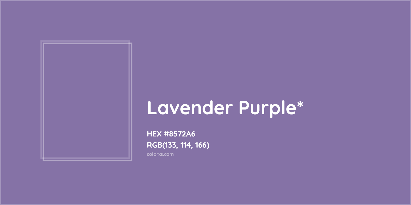 HEX #8572A6 Color Name, Color Code, Palettes, Similar Paints, Images