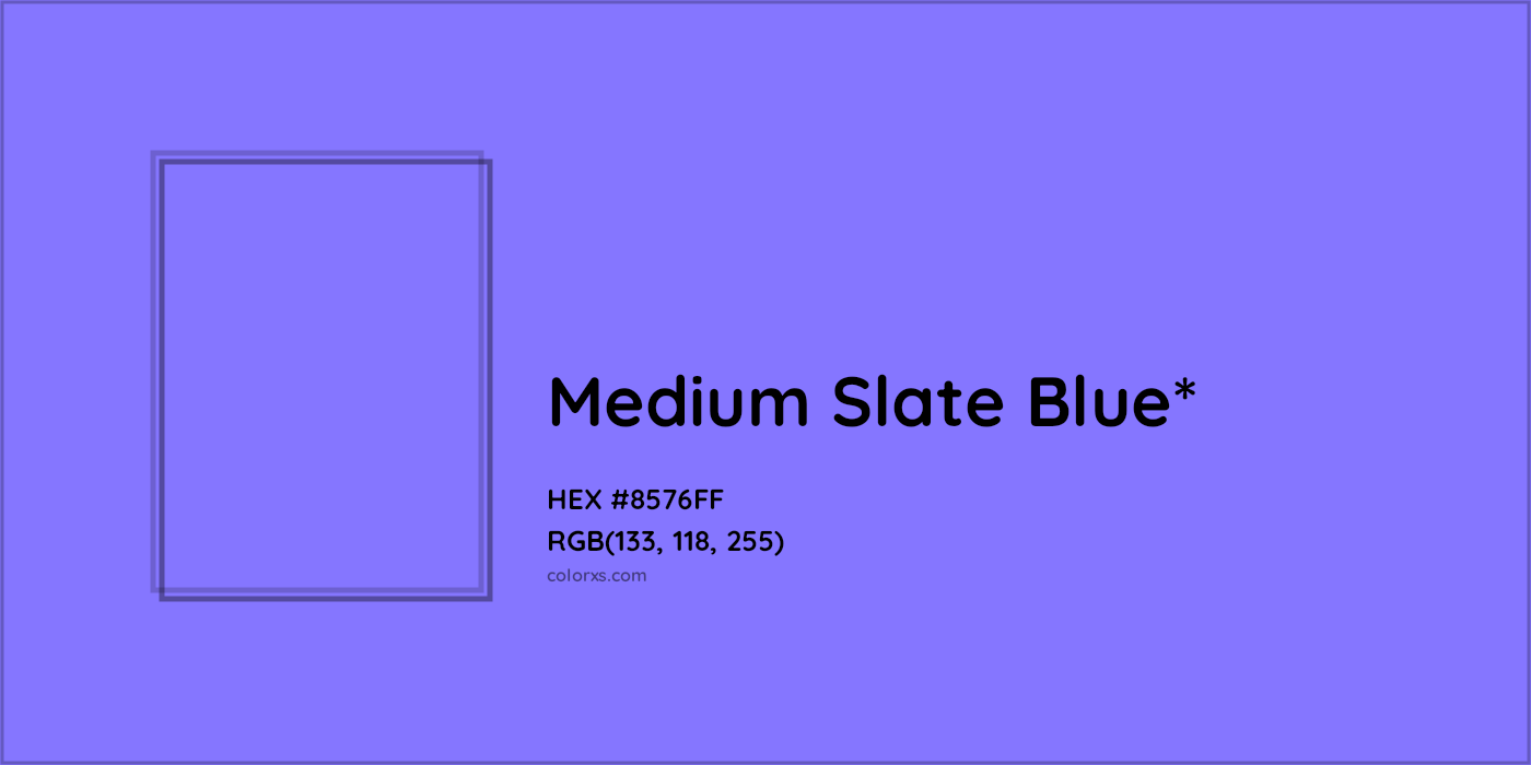 HEX #8576FF Color Name, Color Code, Palettes, Similar Paints, Images
