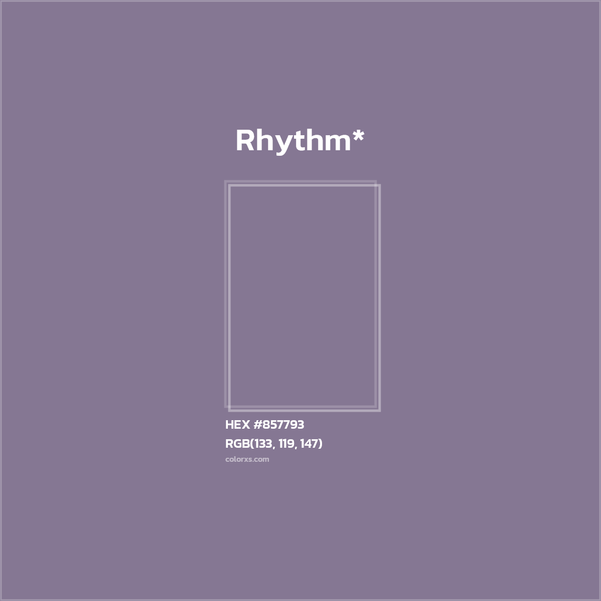 HEX #857793 Color Name, Color Code, Palettes, Similar Paints, Images