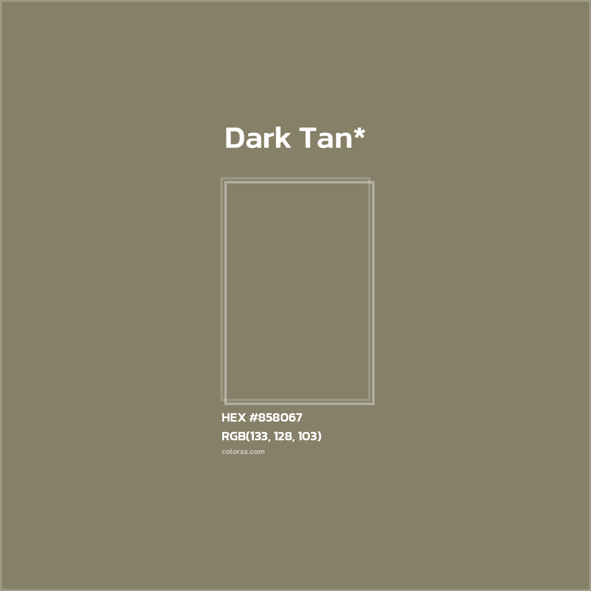 HEX #858067 Color Name, Color Code, Palettes, Similar Paints, Images