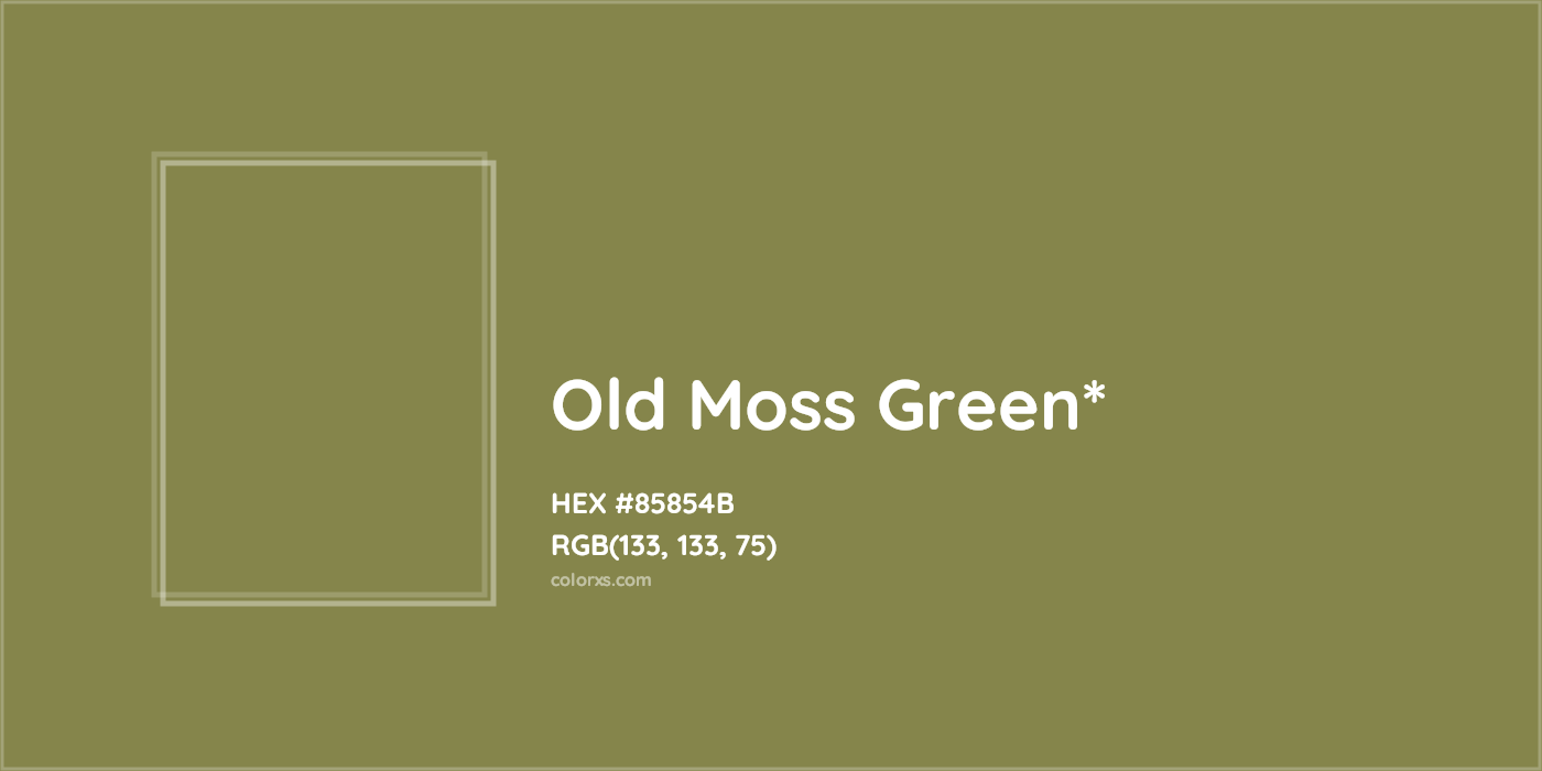 HEX #85854B Color Name, Color Code, Palettes, Similar Paints, Images