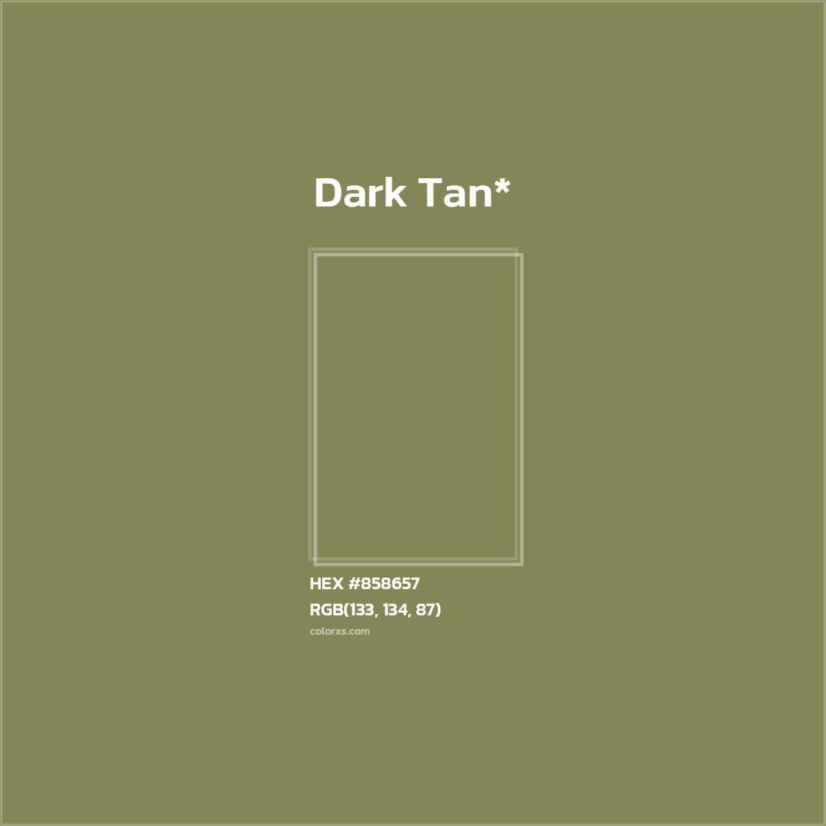 HEX #858657 Color Name, Color Code, Palettes, Similar Paints, Images