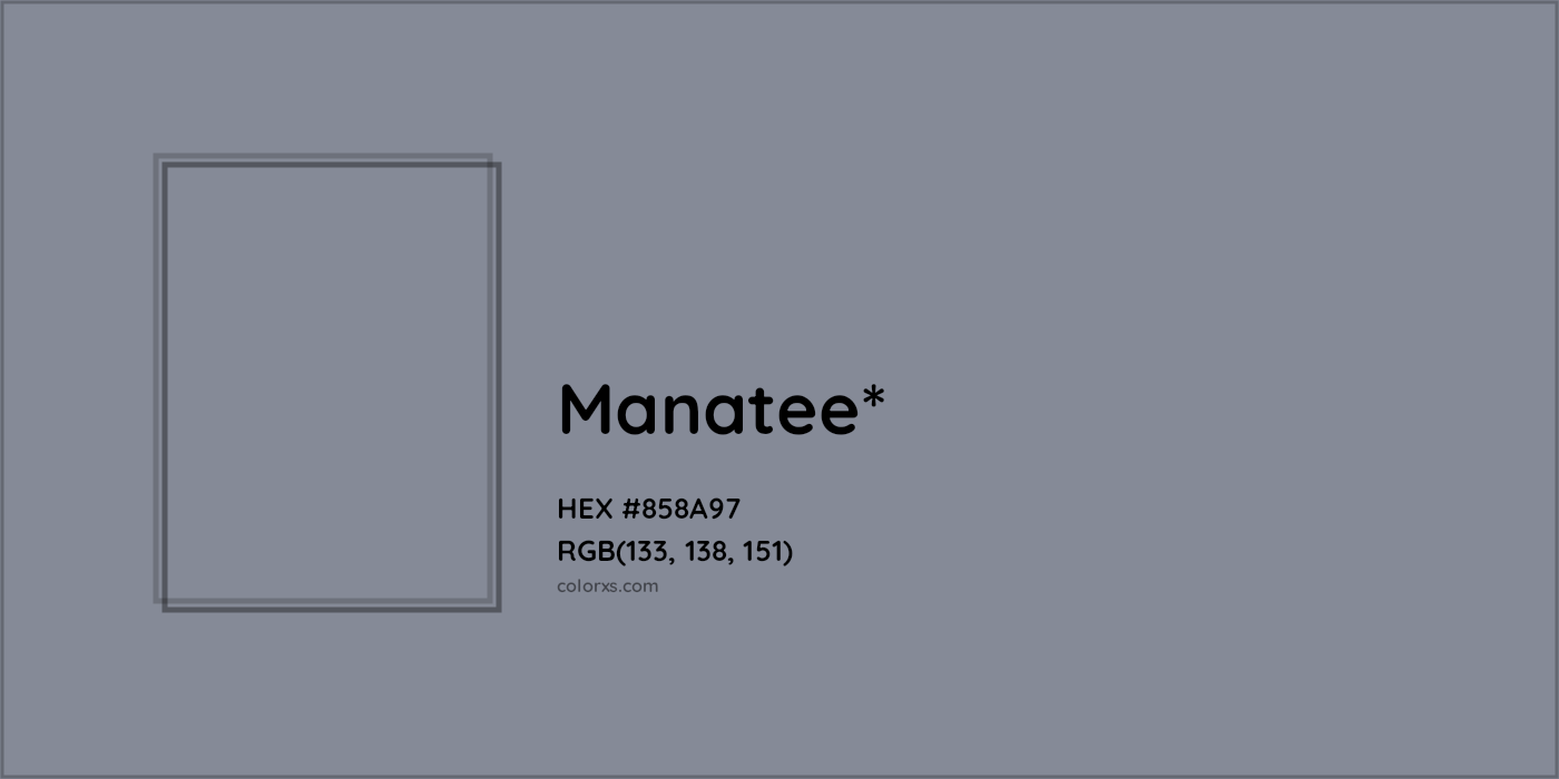 HEX #858A97 Color Name, Color Code, Palettes, Similar Paints, Images