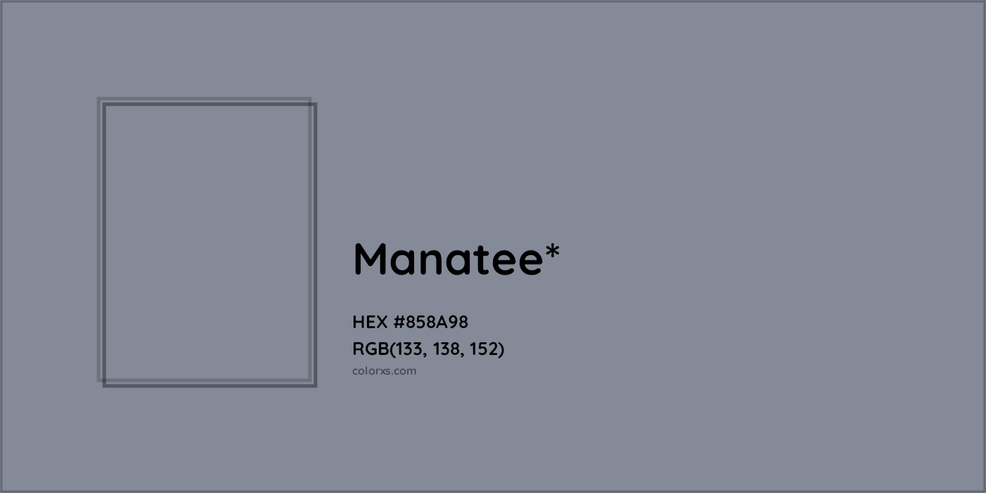 HEX #858A98 Color Name, Color Code, Palettes, Similar Paints, Images