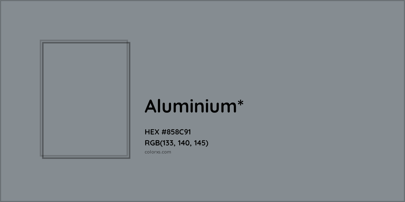 HEX #858C91 Color Name, Color Code, Palettes, Similar Paints, Images
