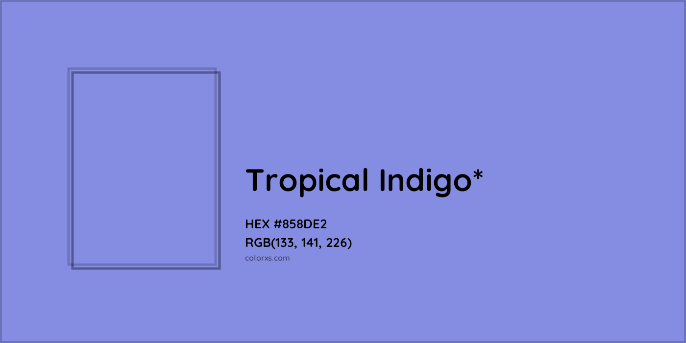 HEX #858DE2 Color Name, Color Code, Palettes, Similar Paints, Images