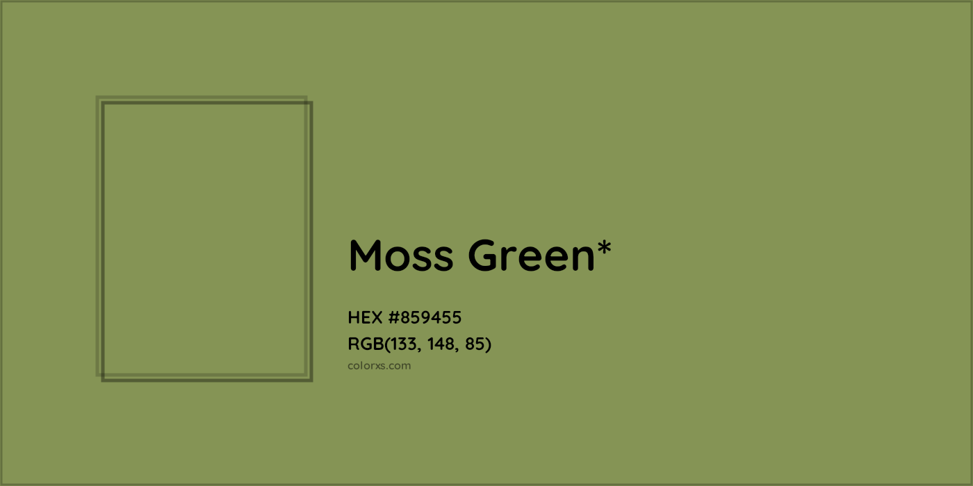 HEX #859455 Color Name, Color Code, Palettes, Similar Paints, Images
