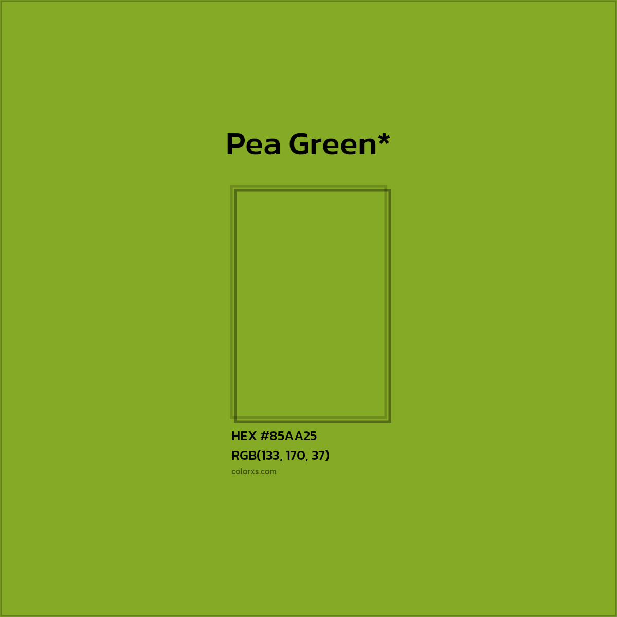 HEX #85AA25 Color Name, Color Code, Palettes, Similar Paints, Images