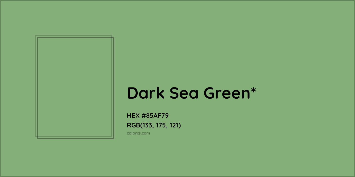 HEX #85AF79 Color Name, Color Code, Palettes, Similar Paints, Images