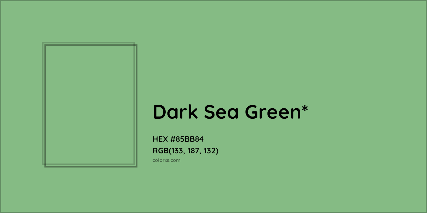 HEX #85BB84 Color Name, Color Code, Palettes, Similar Paints, Images