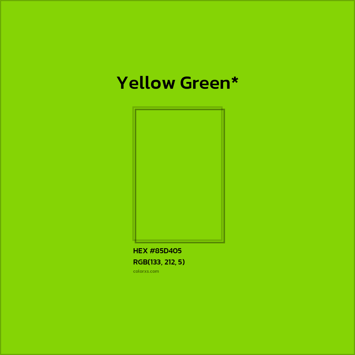 HEX #85D405 Color Name, Color Code, Palettes, Similar Paints, Images