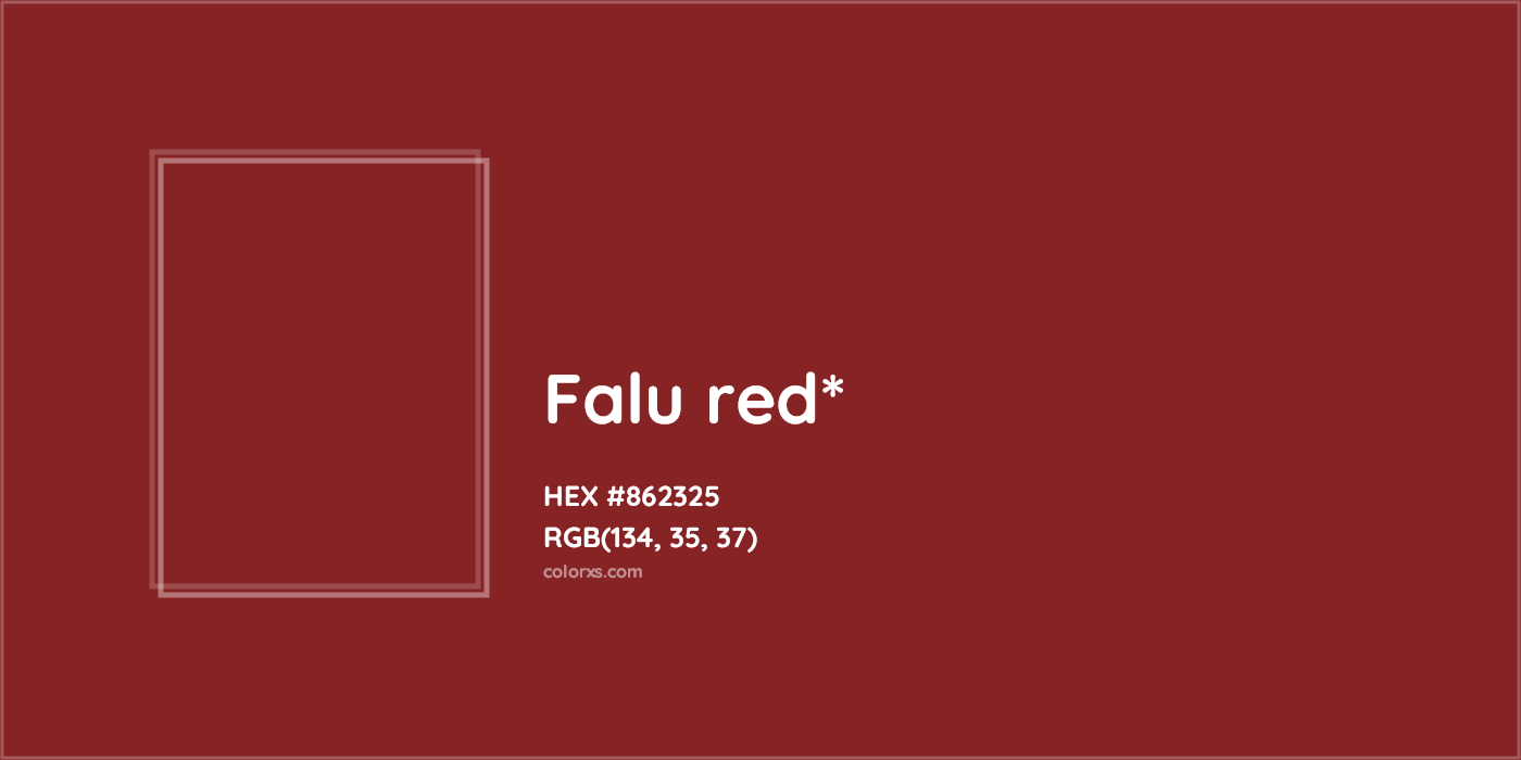HEX #862325 Color Name, Color Code, Palettes, Similar Paints, Images
