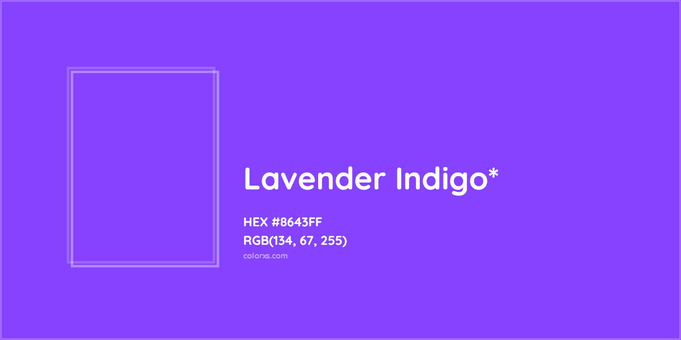HEX #8643FF Color Name, Color Code, Palettes, Similar Paints, Images