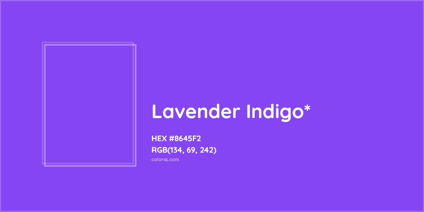 HEX #8645F2 Color Name, Color Code, Palettes, Similar Paints, Images