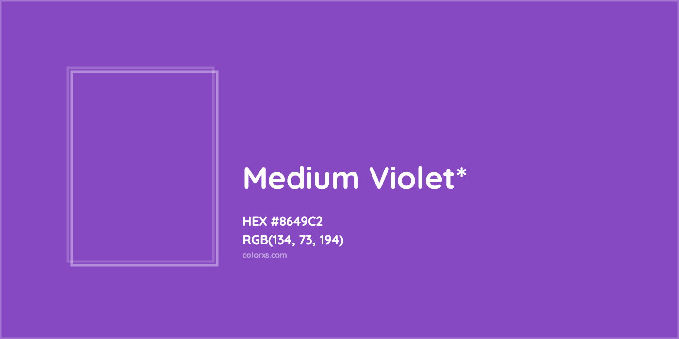 HEX #8649C2 Color Name, Color Code, Palettes, Similar Paints, Images
