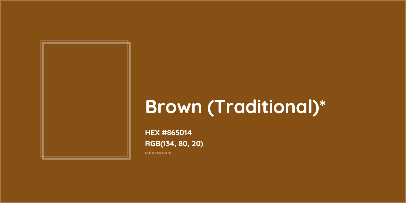 HEX #865014 Color Name, Color Code, Palettes, Similar Paints, Images