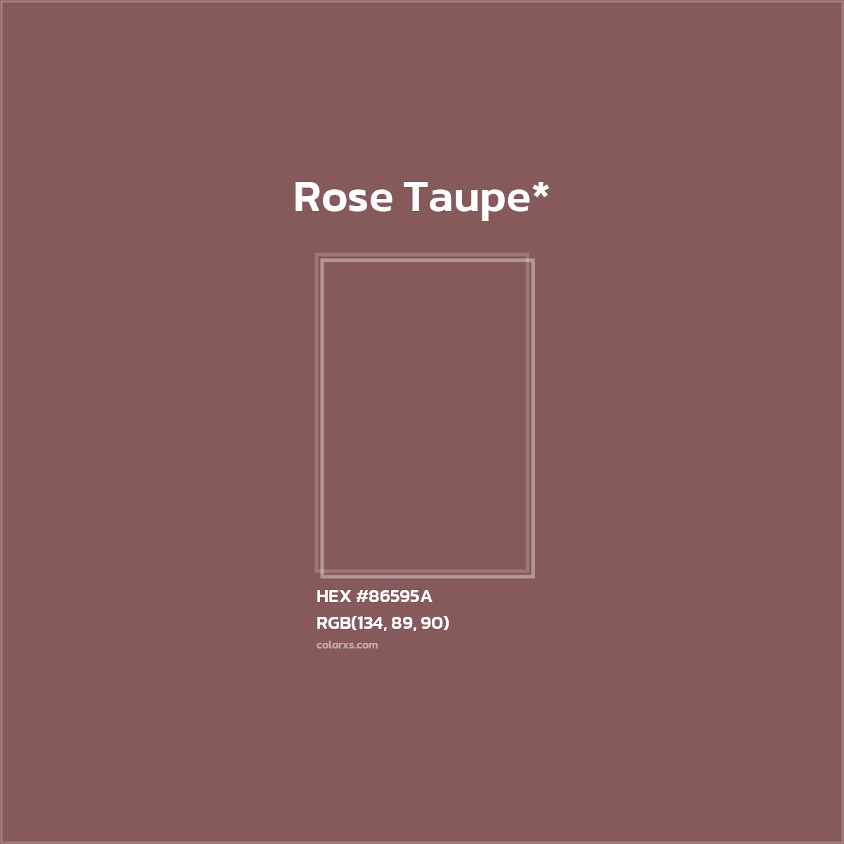 HEX #86595A Color Name, Color Code, Palettes, Similar Paints, Images