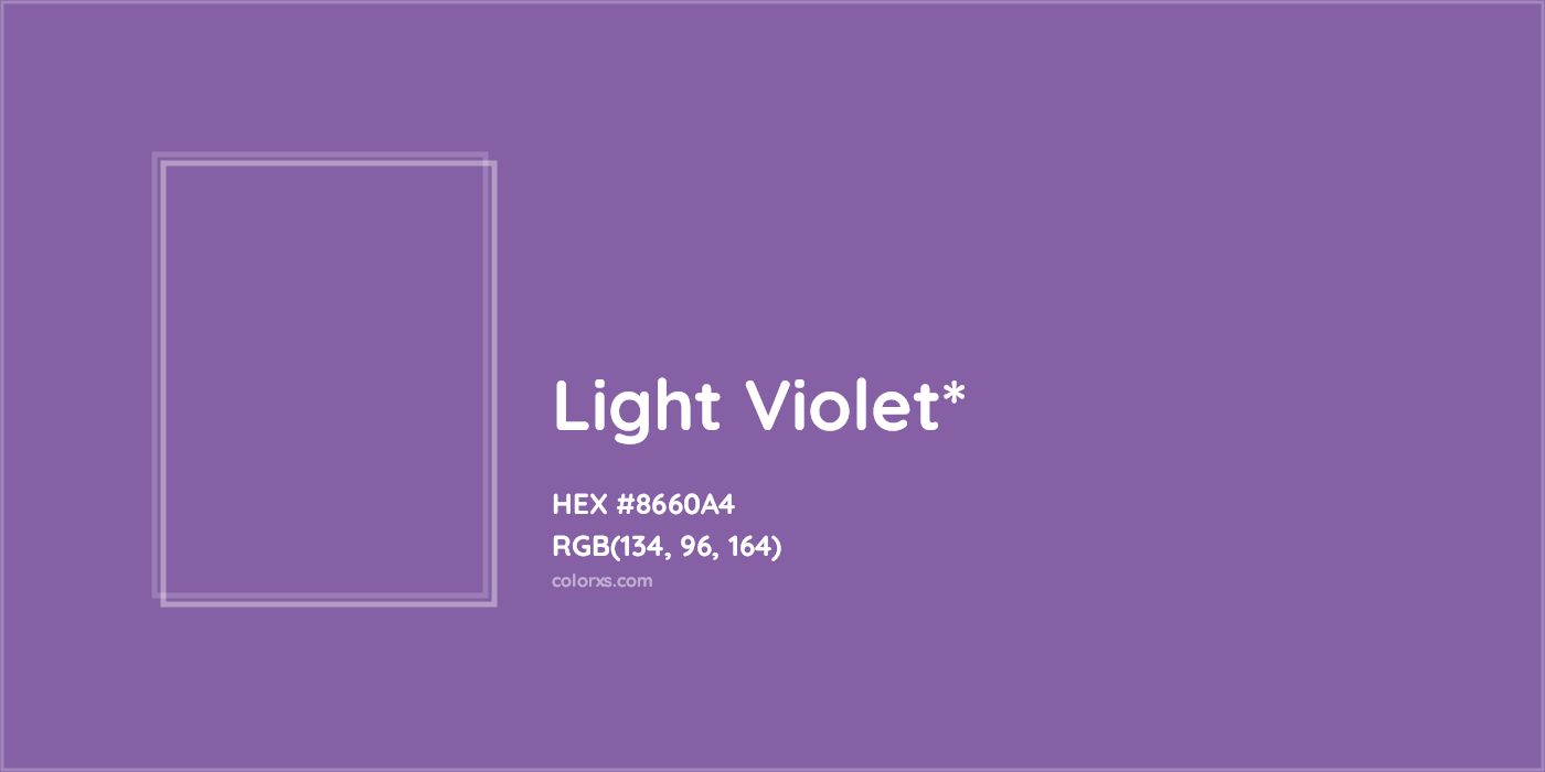 HEX #8660A4 Color Name, Color Code, Palettes, Similar Paints, Images