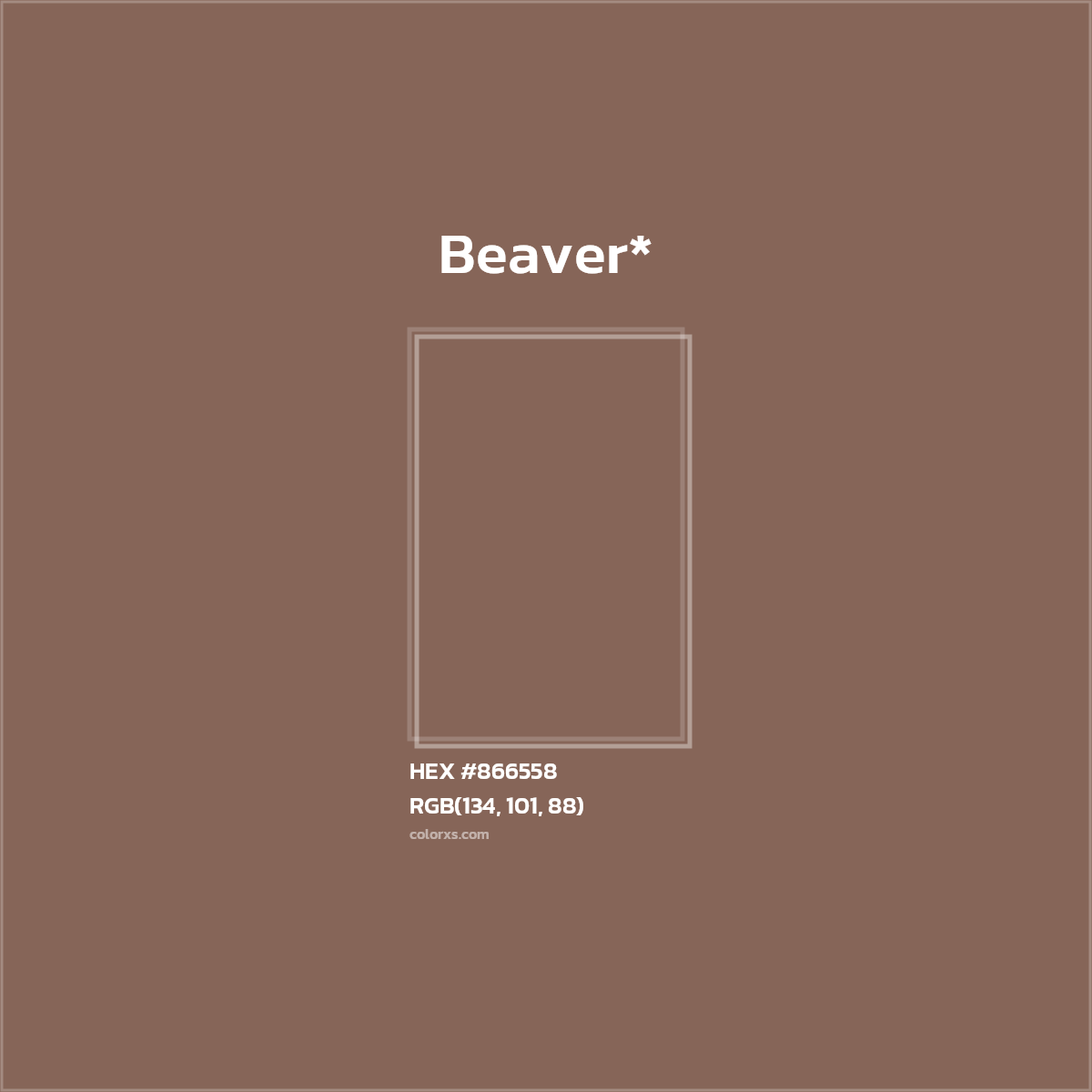 HEX #866558 Color Name, Color Code, Palettes, Similar Paints, Images