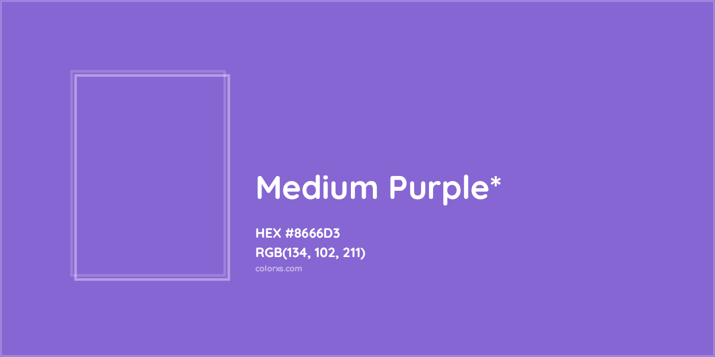 HEX #8666D3 Color Name, Color Code, Palettes, Similar Paints, Images