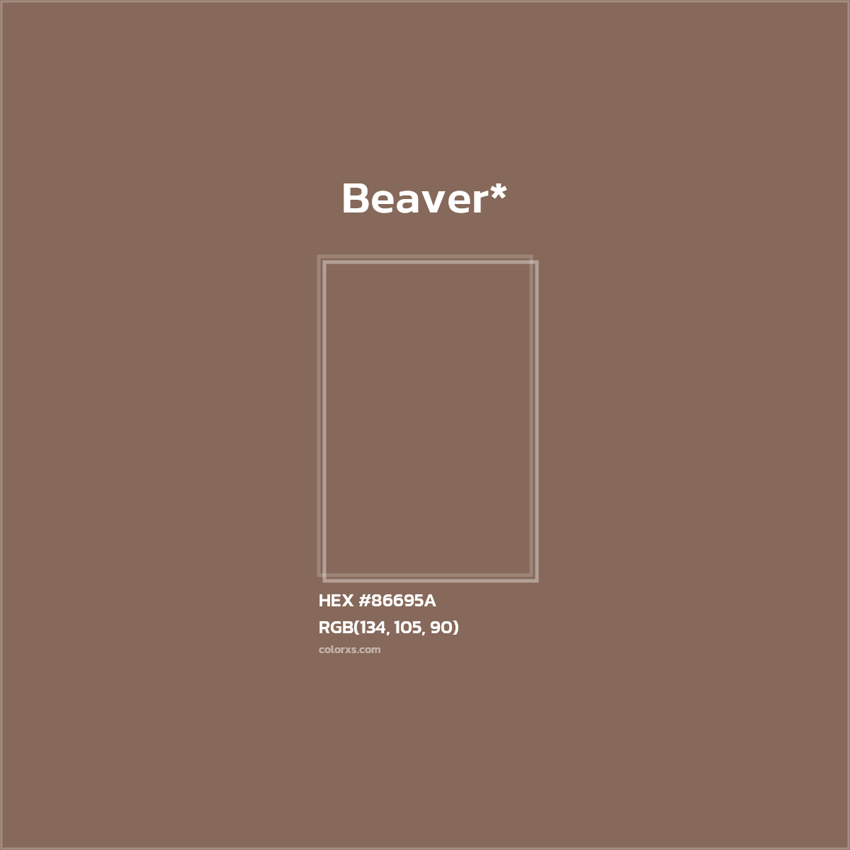 HEX #86695A Color Name, Color Code, Palettes, Similar Paints, Images