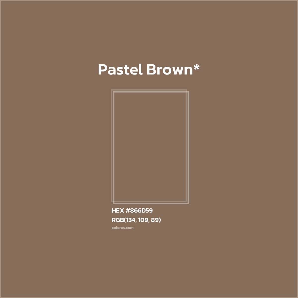 HEX #866D59 Color Name, Color Code, Palettes, Similar Paints, Images