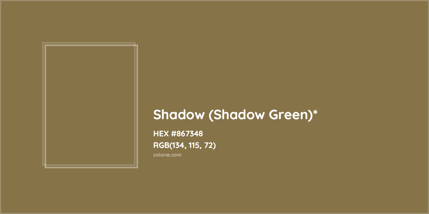 HEX #867348 Color Name, Color Code, Palettes, Similar Paints, Images