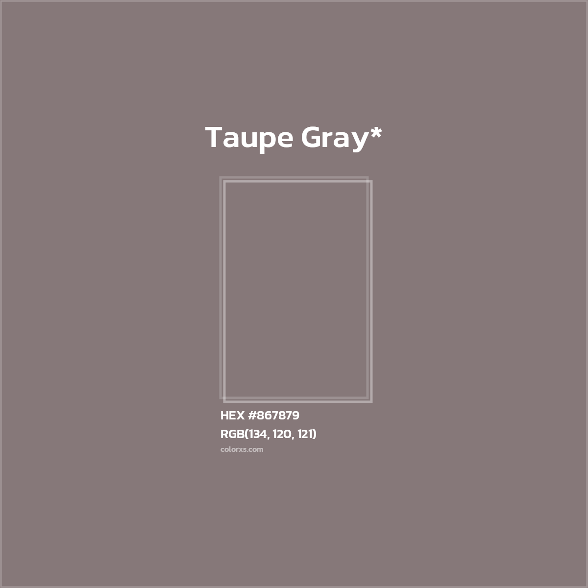 HEX #867879 Color Name, Color Code, Palettes, Similar Paints, Images