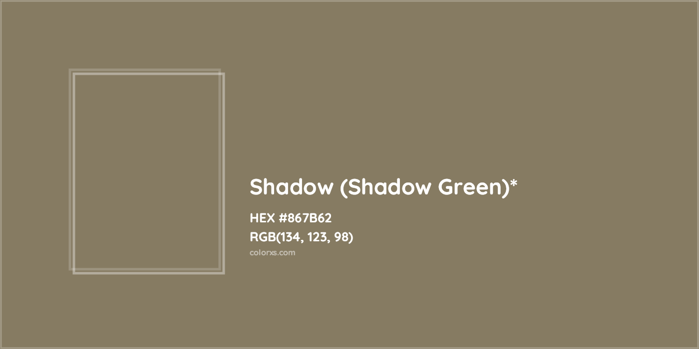 HEX #867B62 Color Name, Color Code, Palettes, Similar Paints, Images