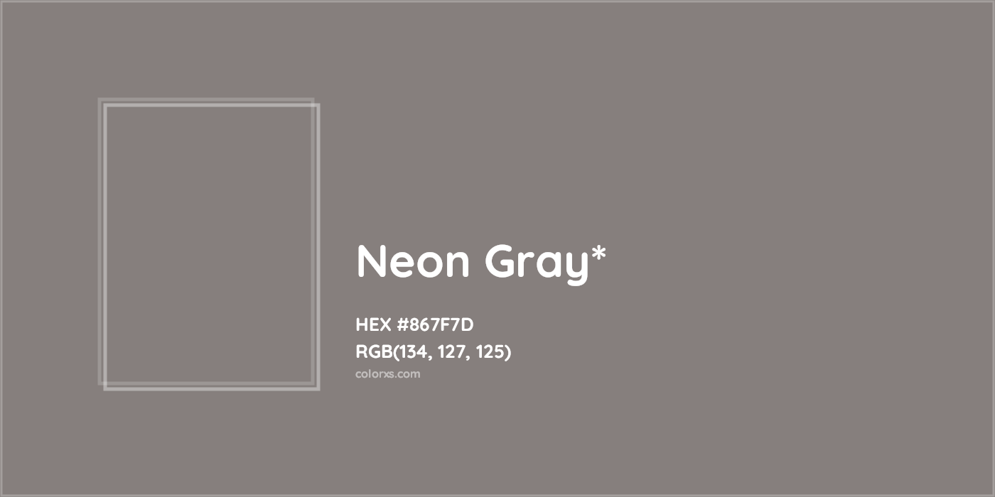 HEX #867F7D Color Name, Color Code, Palettes, Similar Paints, Images