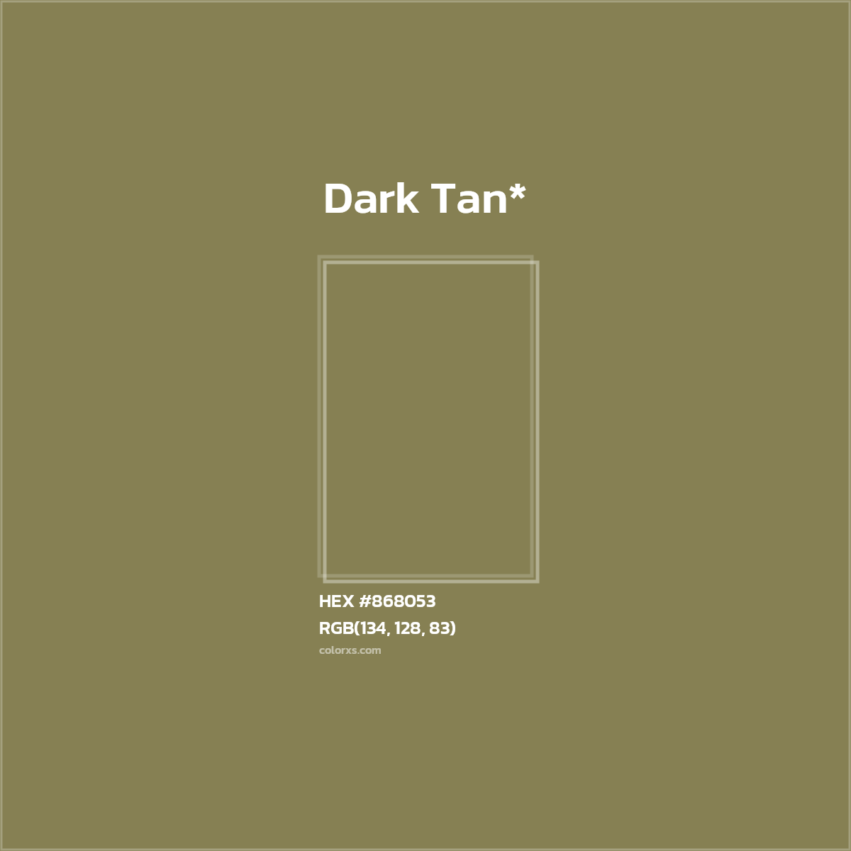 HEX #868053 Color Name, Color Code, Palettes, Similar Paints, Images