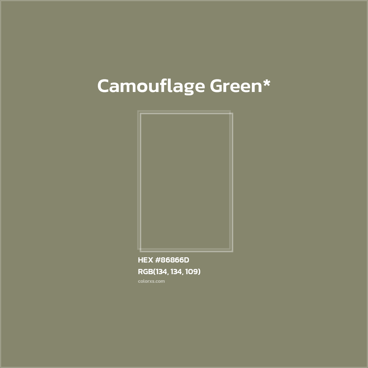 HEX #86866D Color Name, Color Code, Palettes, Similar Paints, Images