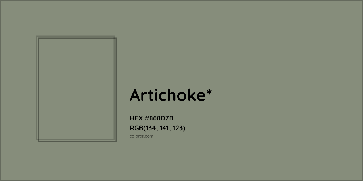 HEX #868D7B Color Name, Color Code, Palettes, Similar Paints, Images