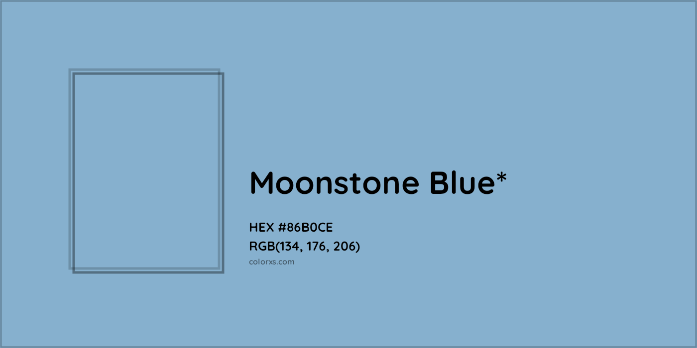 HEX #86B0CE Color Name, Color Code, Palettes, Similar Paints, Images