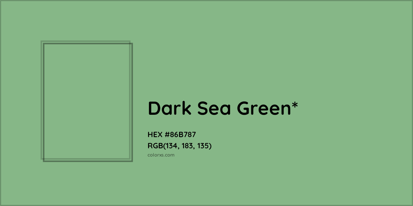 HEX #86B787 Color Name, Color Code, Palettes, Similar Paints, Images