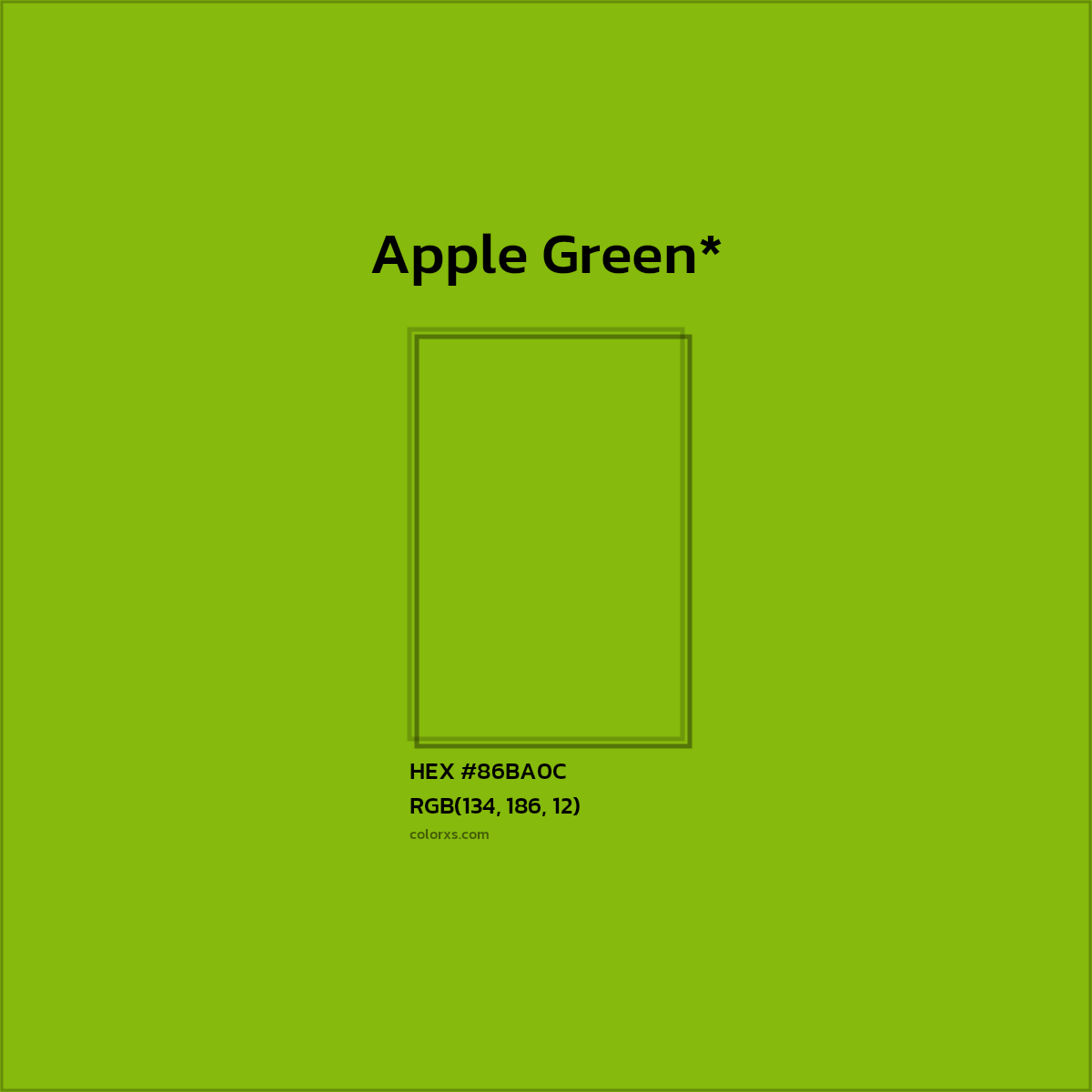 HEX #86BA0C Color Name, Color Code, Palettes, Similar Paints, Images