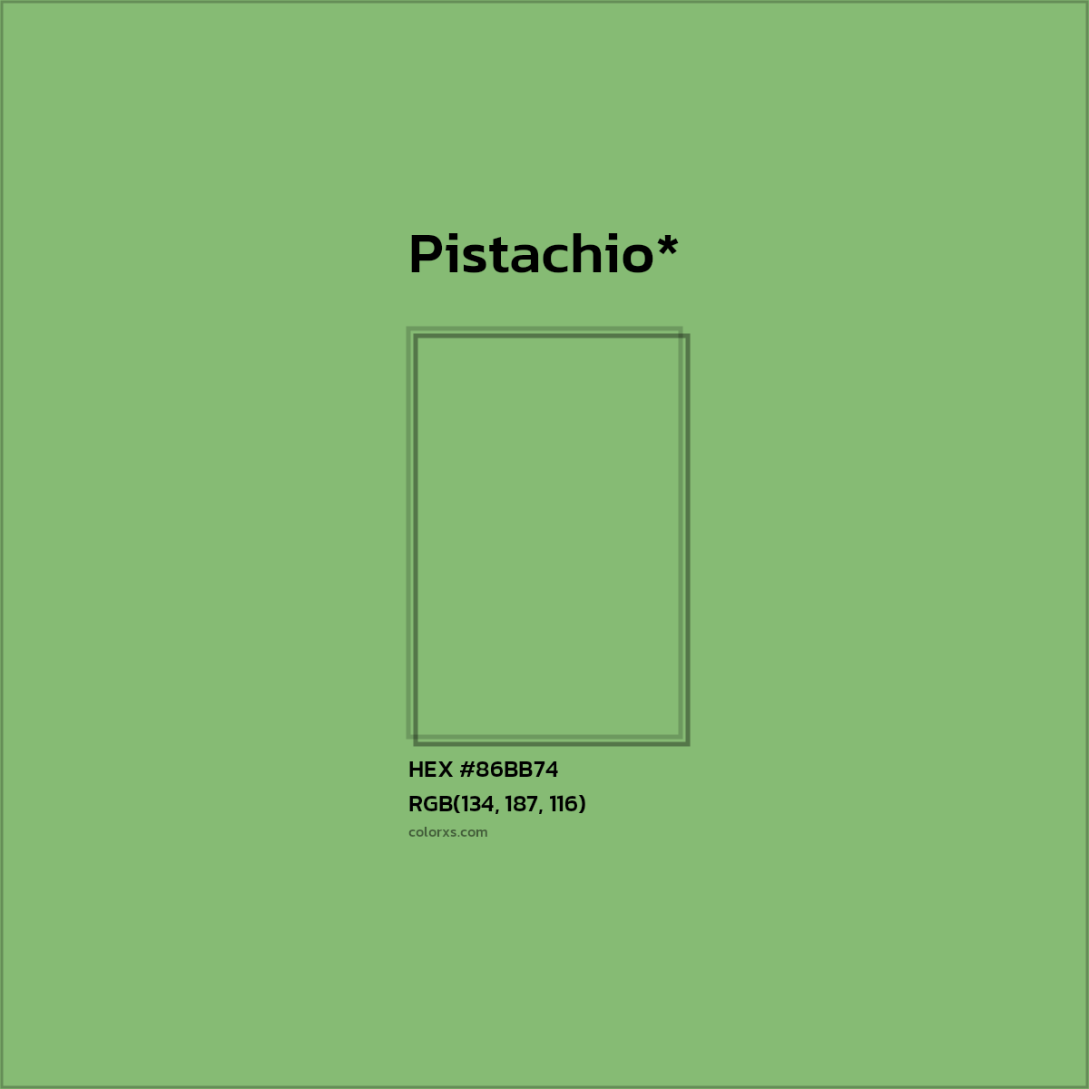 HEX #86BB74 Color Name, Color Code, Palettes, Similar Paints, Images