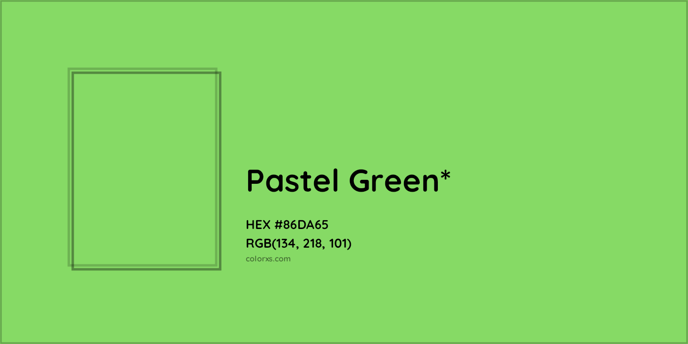 HEX #86DA65 Color Name, Color Code, Palettes, Similar Paints, Images