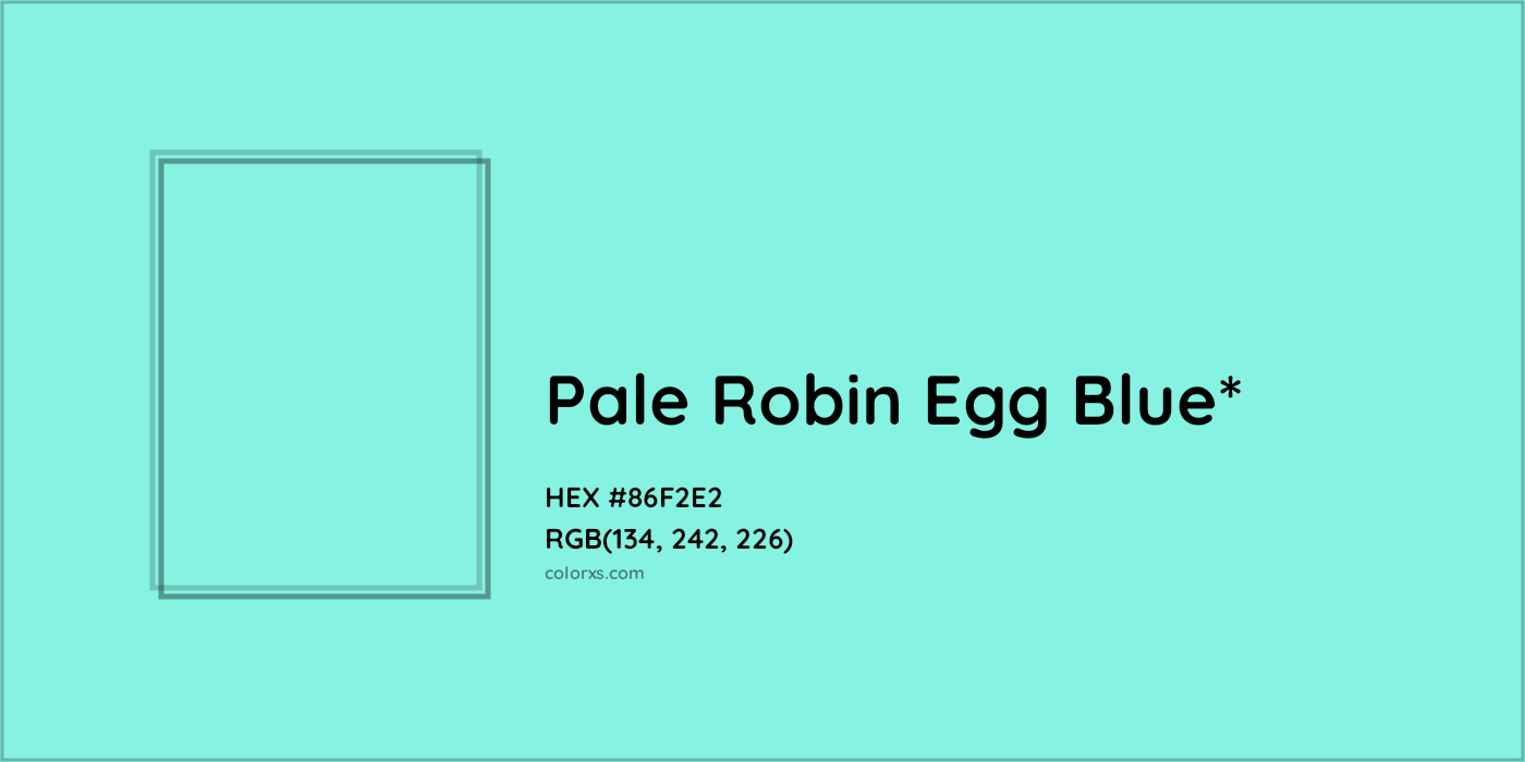 HEX #86F2E2 Color Name, Color Code, Palettes, Similar Paints, Images