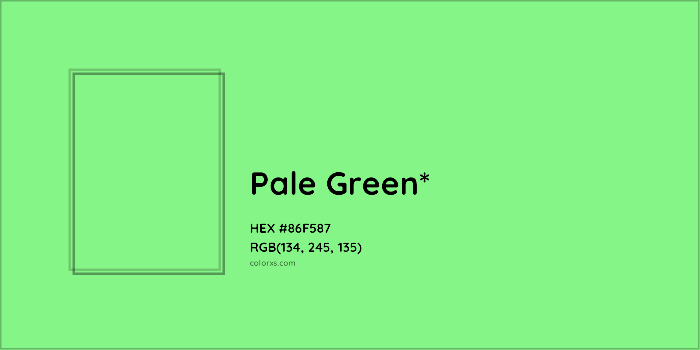 HEX #86F587 Color Name, Color Code, Palettes, Similar Paints, Images