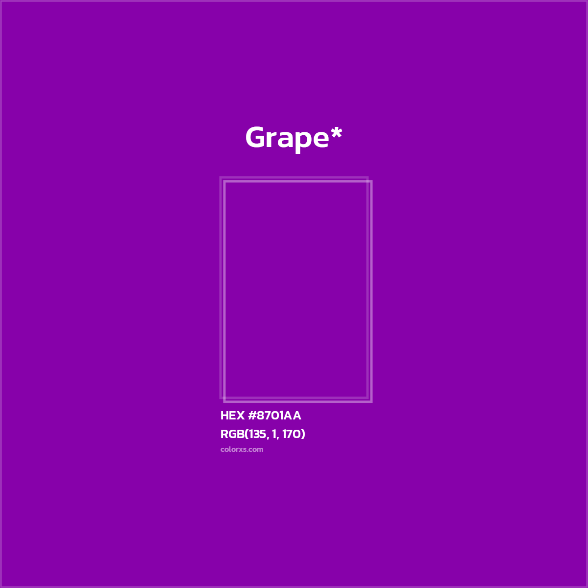 HEX #8701AA Color Name, Color Code, Palettes, Similar Paints, Images