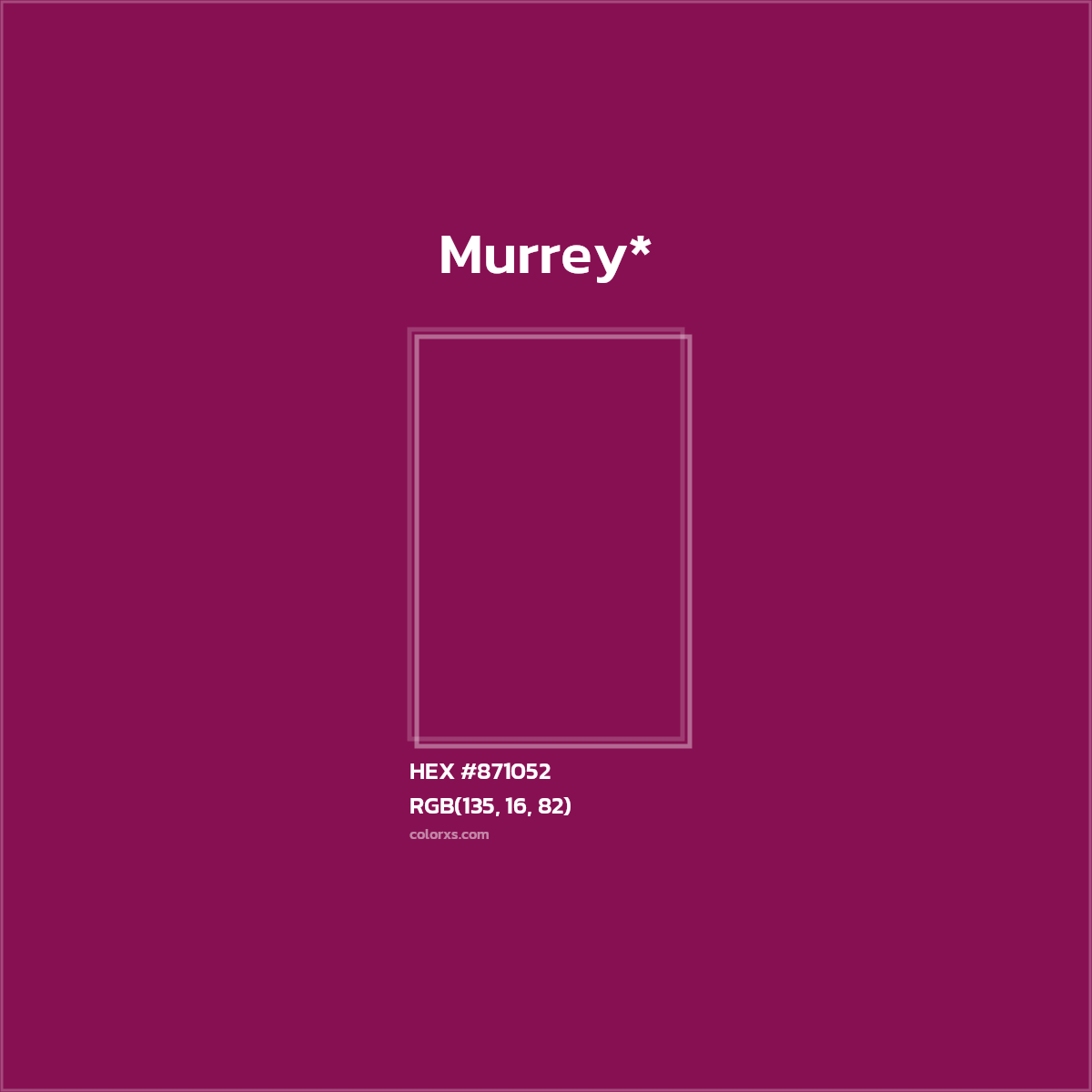 HEX #871052 Color Name, Color Code, Palettes, Similar Paints, Images