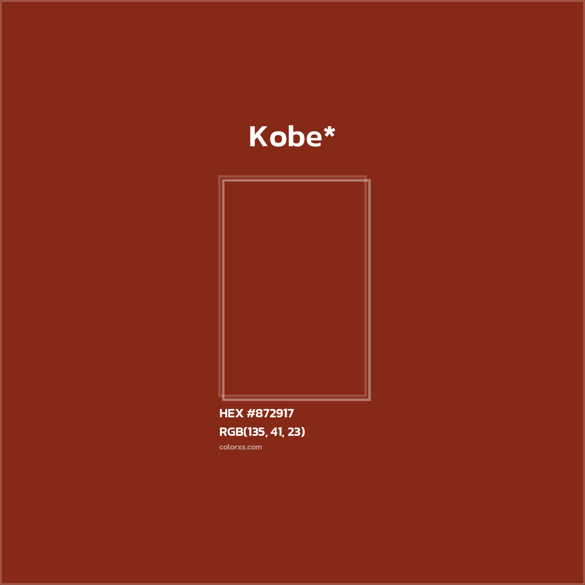 HEX #872917 Color Name, Color Code, Palettes, Similar Paints, Images