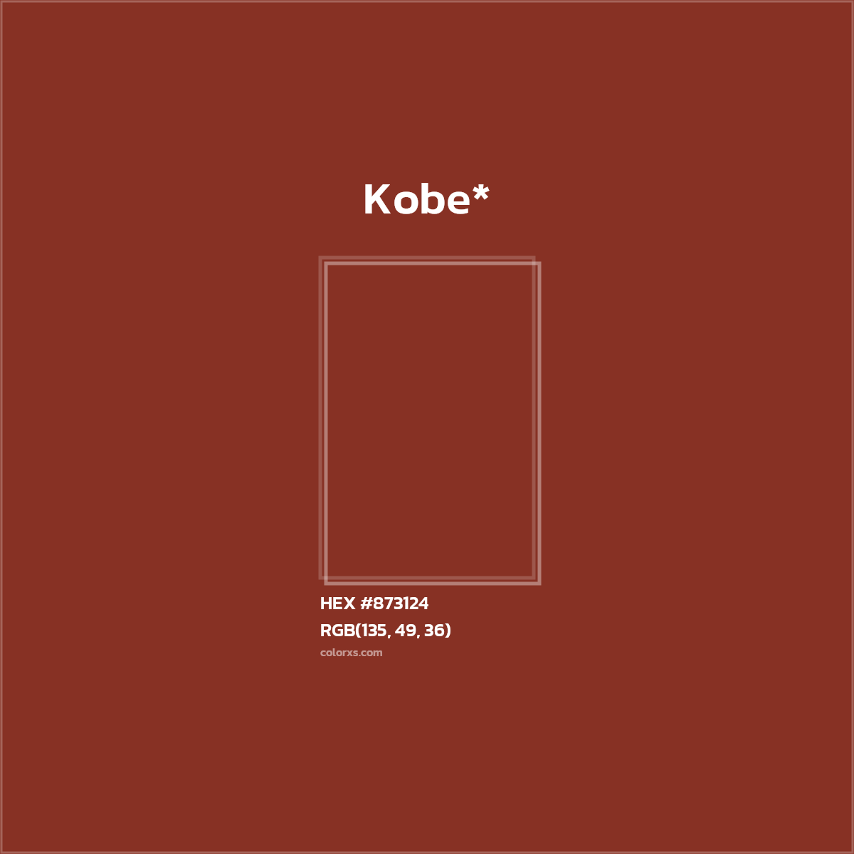 HEX #873124 Color Name, Color Code, Palettes, Similar Paints, Images