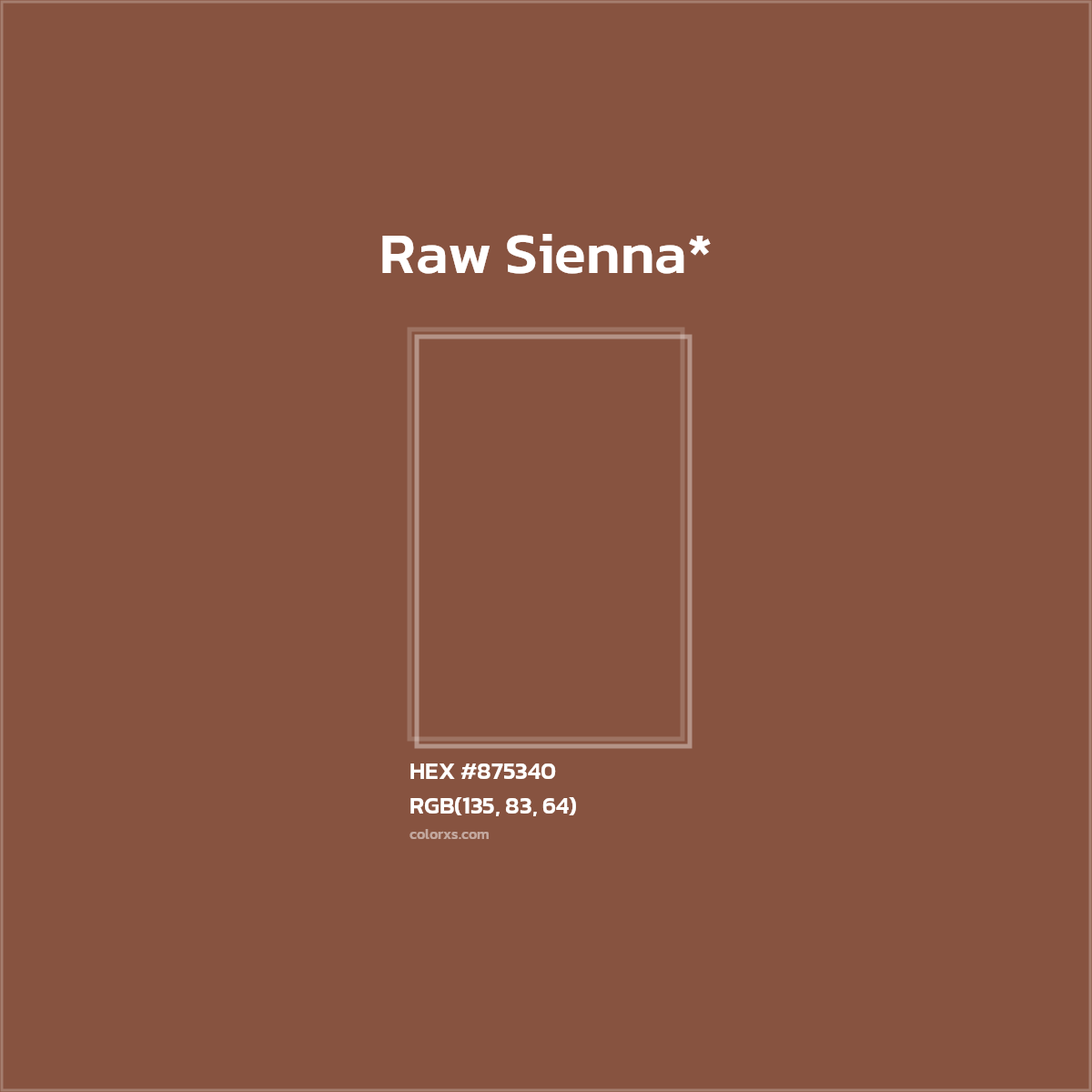 HEX #875340 Color Name, Color Code, Palettes, Similar Paints, Images