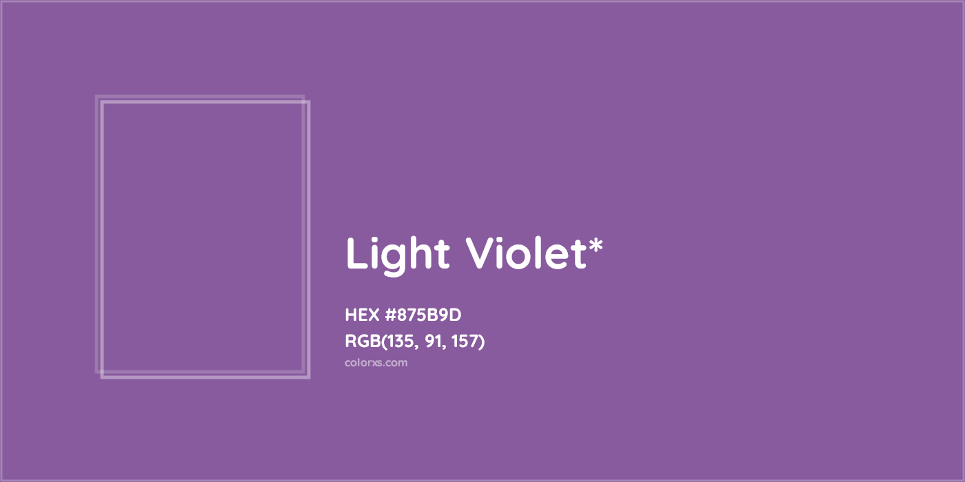 HEX #875B9D Color Name, Color Code, Palettes, Similar Paints, Images