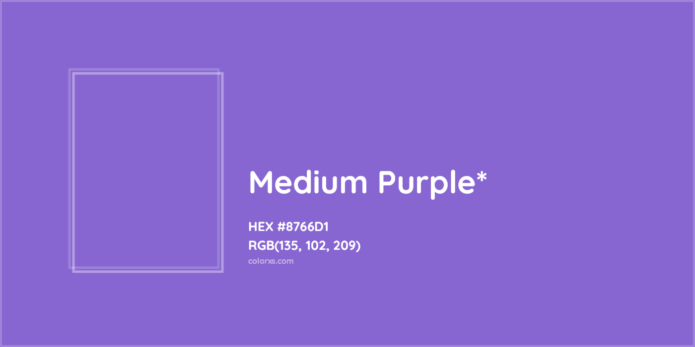 HEX #8766D1 Color Name, Color Code, Palettes, Similar Paints, Images