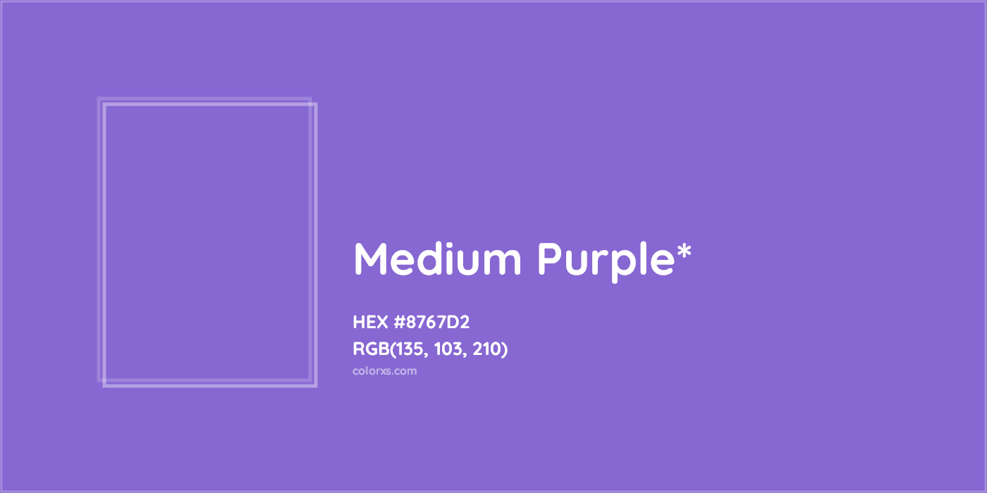 HEX #8767D2 Color Name, Color Code, Palettes, Similar Paints, Images